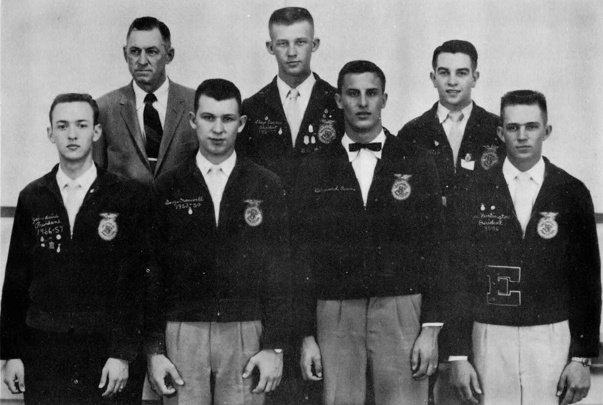 1957-1958 Officer Team